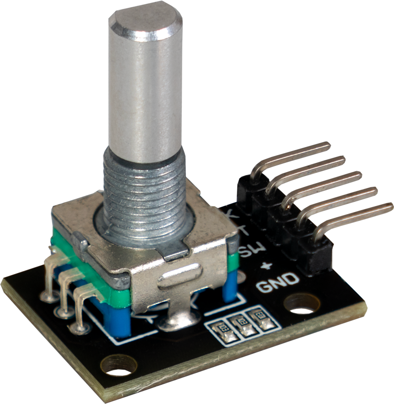 5 Pezzi Modulo Encoder Rotativo KY-040 - 360 Gradi, Uscita Impulsi Digitale, Per Automobilistica, Audio, Domotica